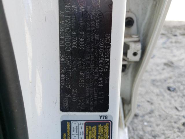 Photo 10 from auction – 2016 KIA FORTE EX with VIN KNAFZ4A83G5491024