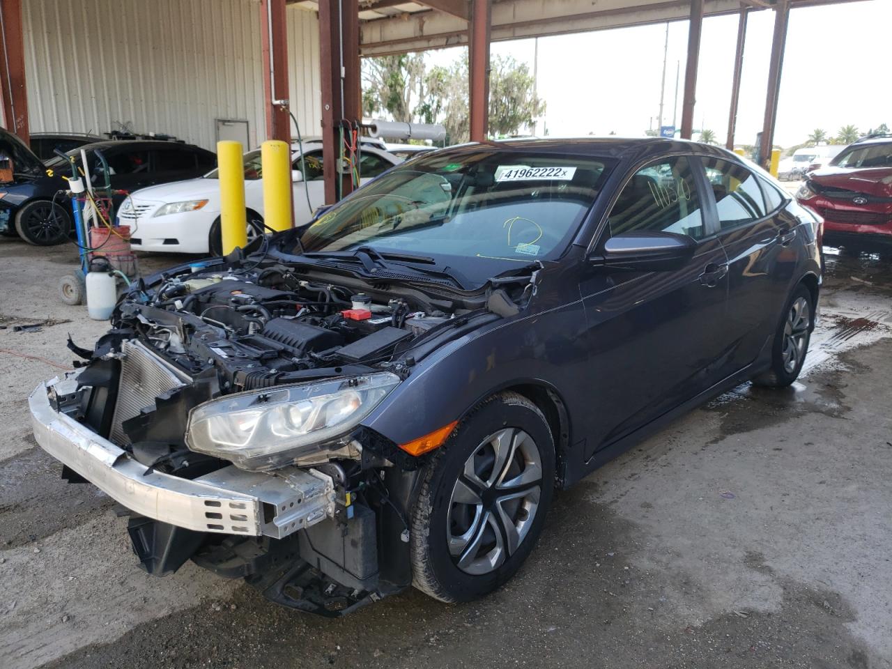 Photo 2 from auction – 2016 HONDA CIVIC LX with VIN 19XFC2F54GE036419