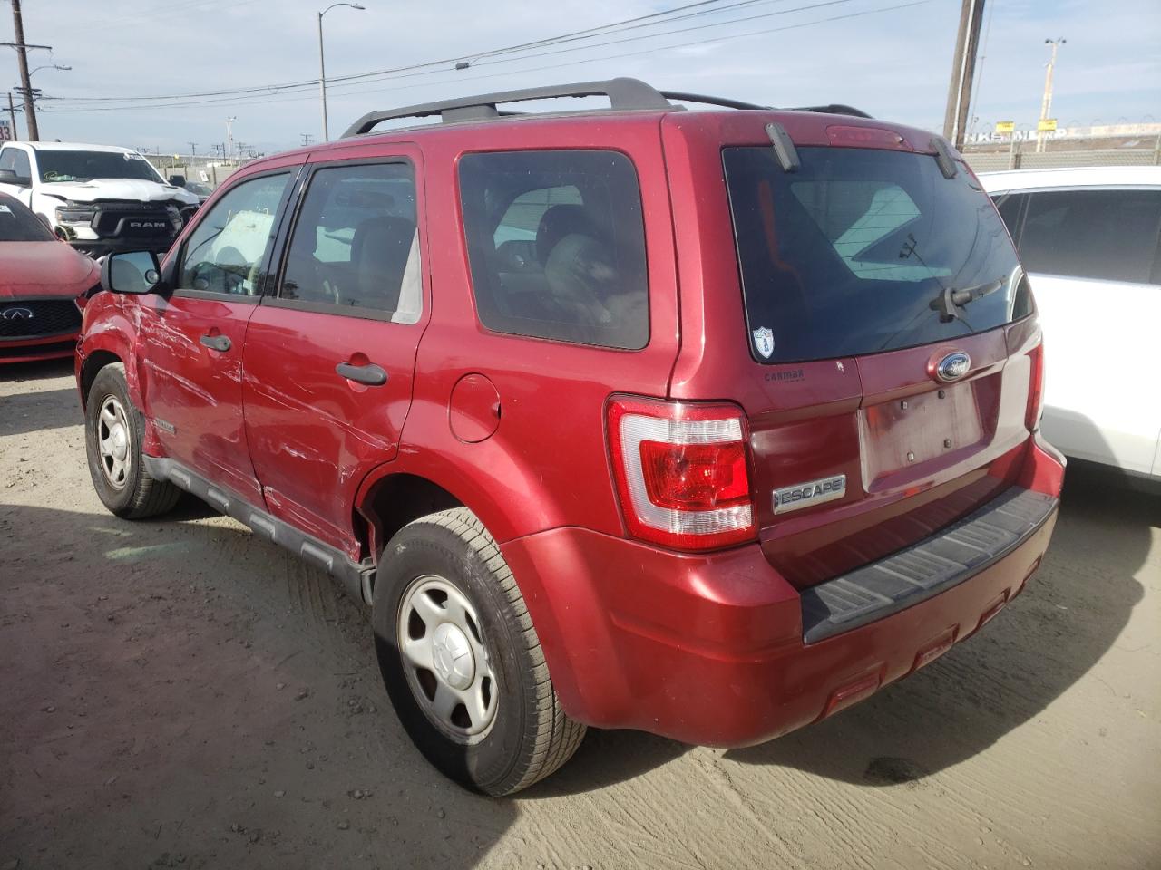 Photo 3 from auction – 2008 FORD ESCAPE XLS with VIN 1FMCU02Z78KB83339