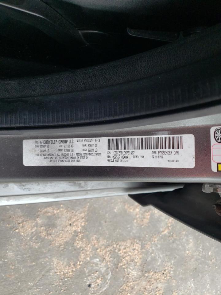 Photo 10 from auction – 2013 CHRYSLER 200 LX with VIN 1C3CCBAB1DN761407