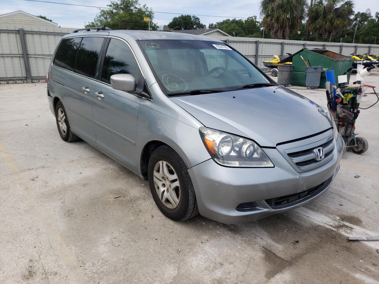 Photo 1 from auction – 2007 HONDA ODYSSEY EX with VIN 5FNRL38447B026216