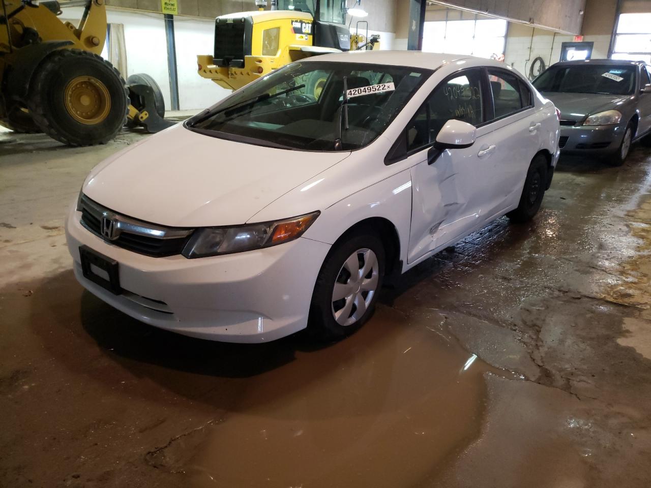 Photo 2 from auction – 2012 HONDA CIVIC LX with VIN 19XFB2F51CE381159