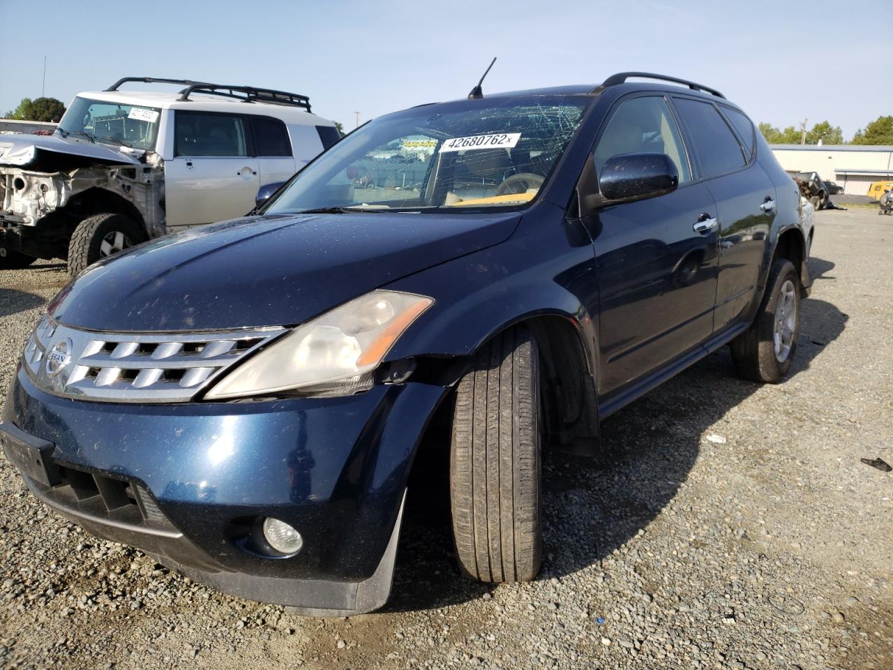 Photo 2 from auction – 2004 NISSAN MURANO SL with VIN JN8AZ08T44W224596