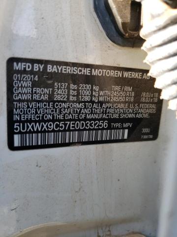 Photo 10 from auction – 2014 BMW X3 XDRIVE2 with VIN 5UXWX9C57E0D33256