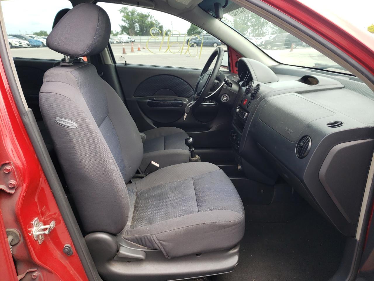 Photo 5 from auction – 2008 CHEVROLET AVEO BASE with VIN KL1TD66658B081892