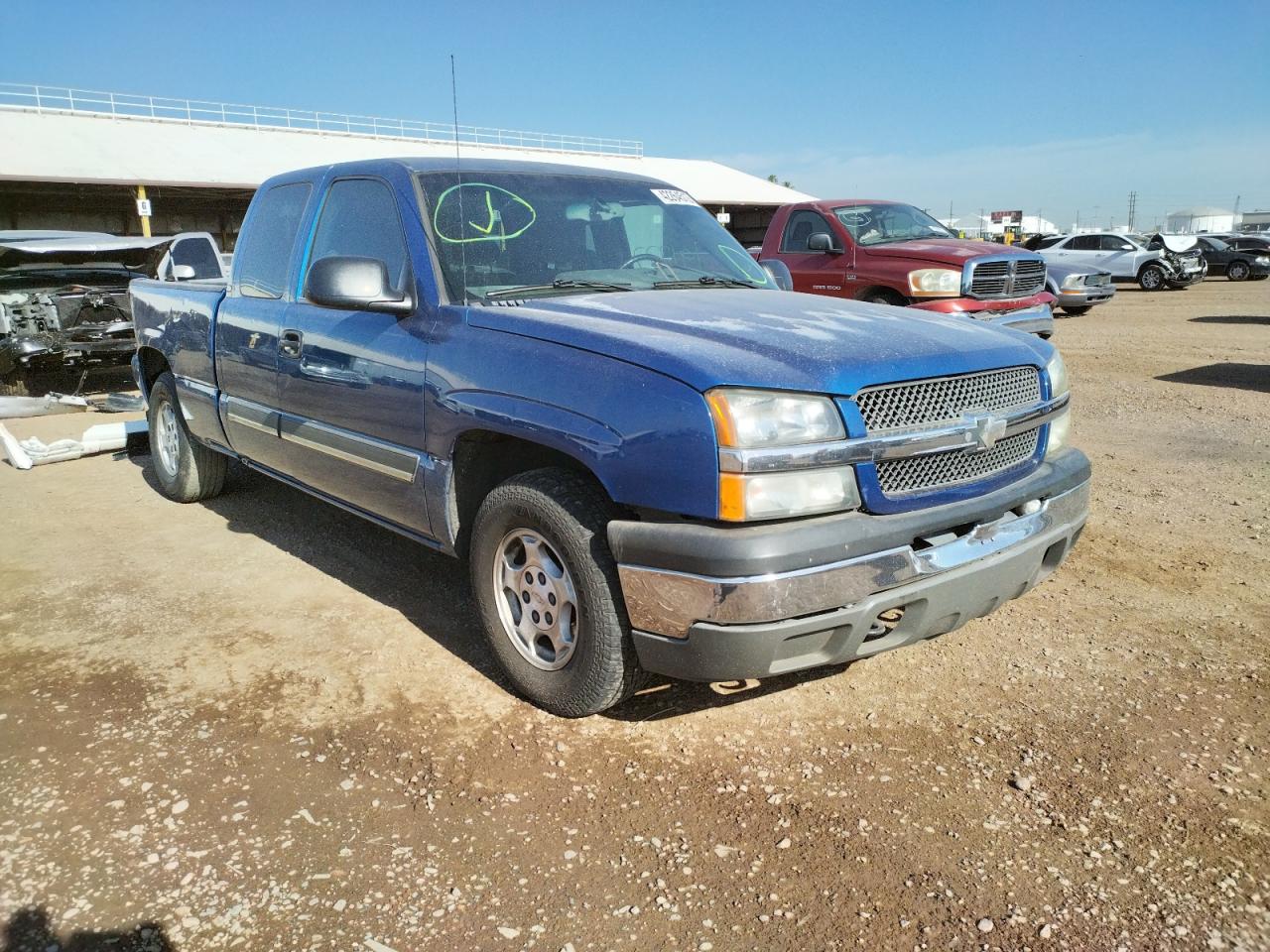 CHEVROLET SILVERADO 2003 with VIN 2GCEC19T031252937 - Photo from auction