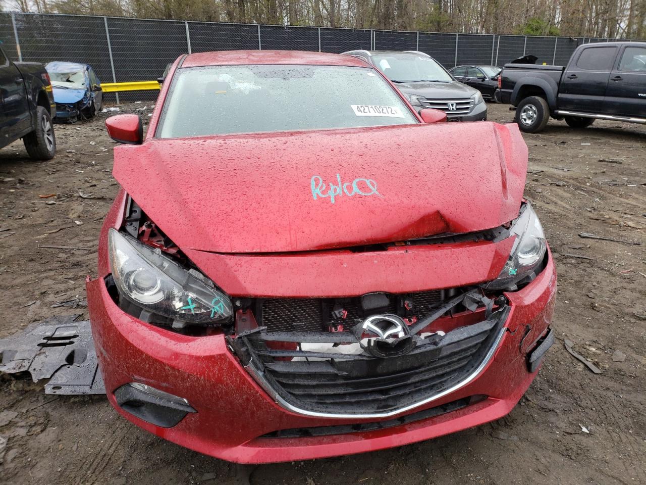 Photo 9 from auction – 2014 MAZDA 3 SPORT with VIN JM1BM1U78E1123993