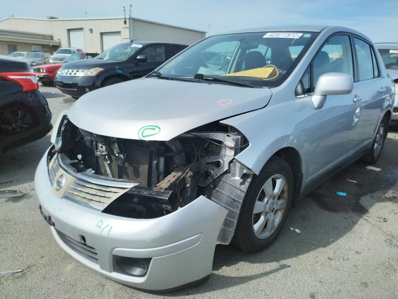 Photo 2 from auction – 2007 NISSAN VERSA S with VIN 3N1BC11E67L422239