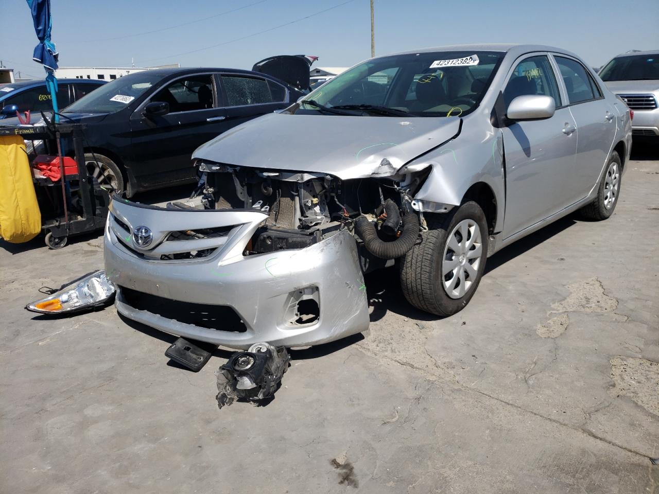Photo 2 from auction – 2013 TOYOTA COROLLA BA with VIN 5YFBU4EEXDP154199