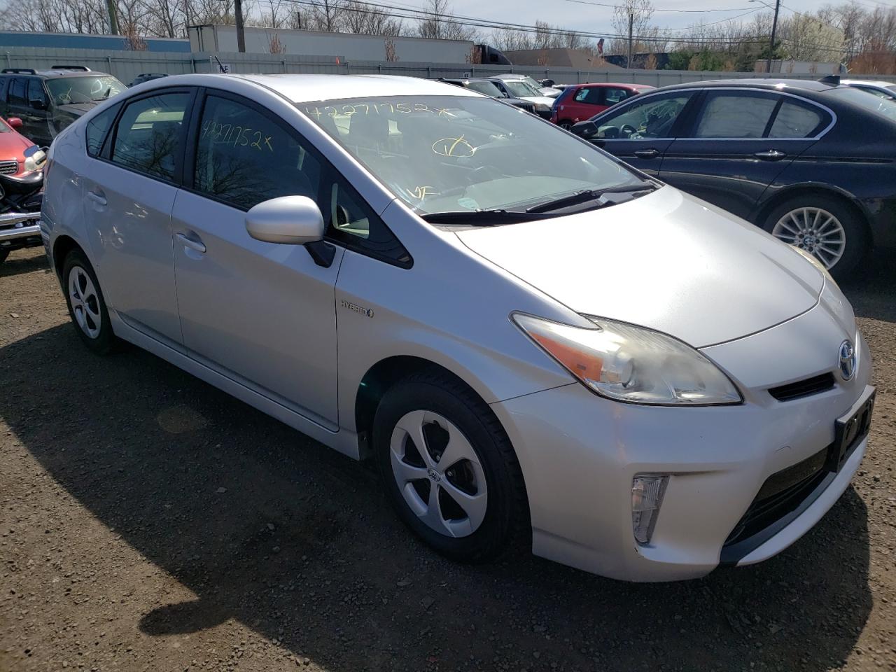 TOYOTA PRIUS 2013 with VIN JTDKN3DU7D5629949 - Photo from auction