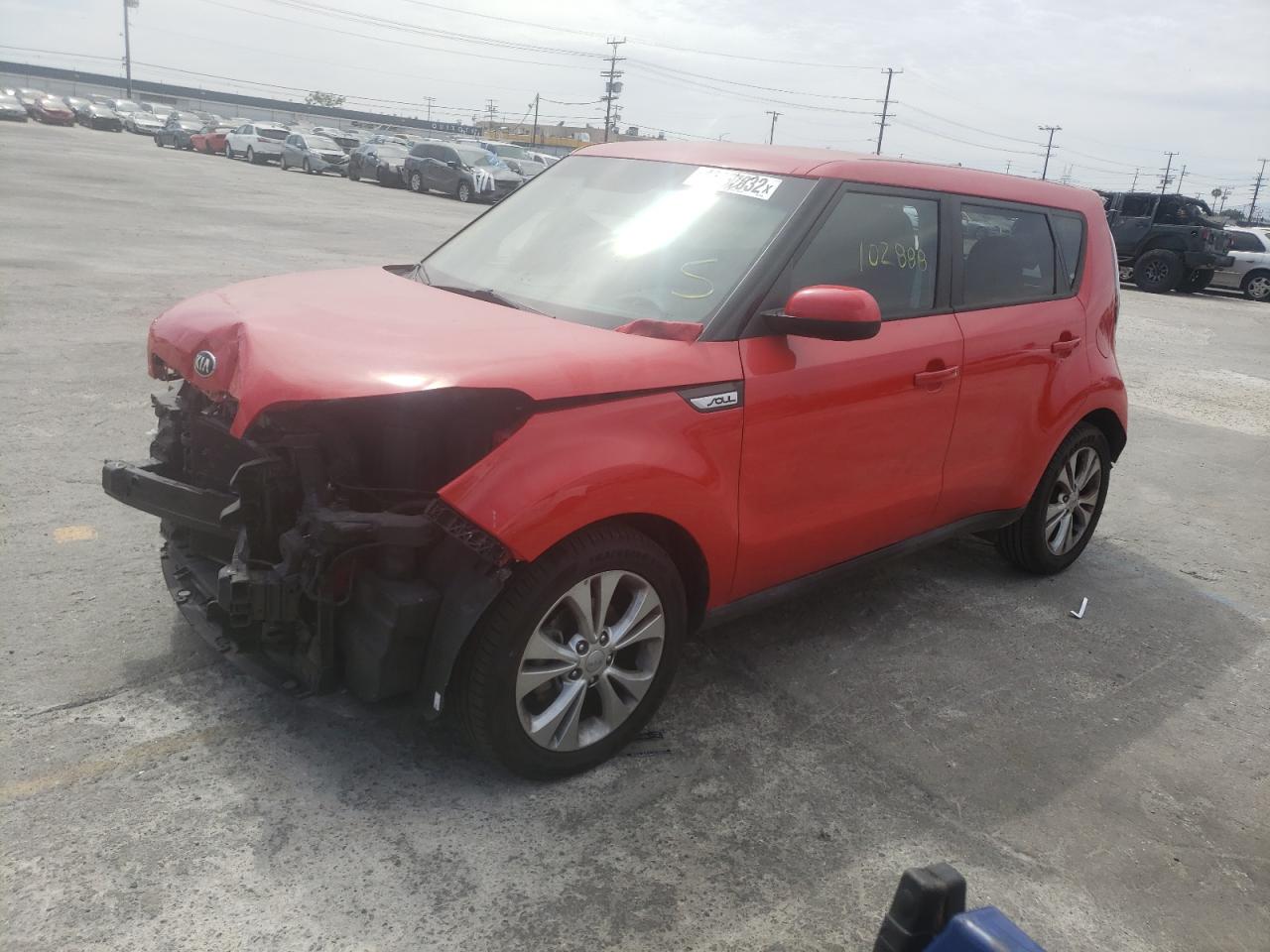Photo 2 from auction – 2015 KIA SOUL + with VIN KNDJP3A56F7788150