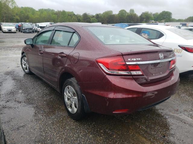 Photo 3 from auction – 2014 HONDA CIVIC LX with VIN 19XFB2F53EE017988