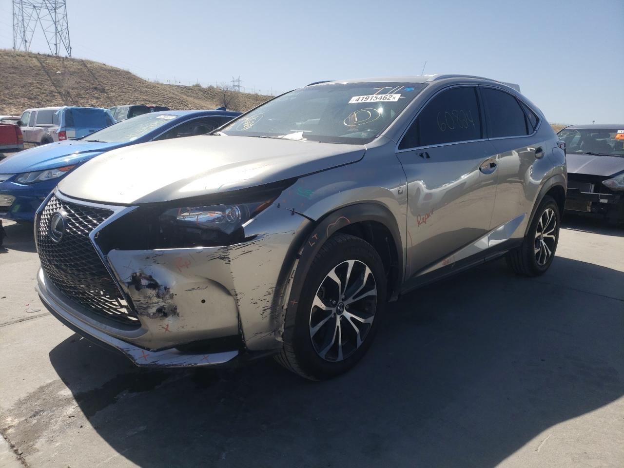 Photo 2 from auction – 2017 LEXUS NX 200T BA with VIN JTJBARBZ0H2113000