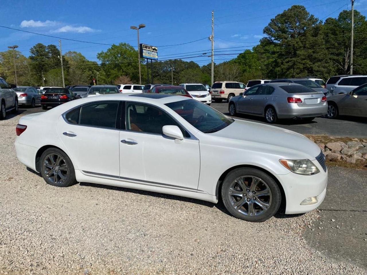 LEXUS LS 460 2007 with VIN JTHBL46F675003466 - Photo from auction
