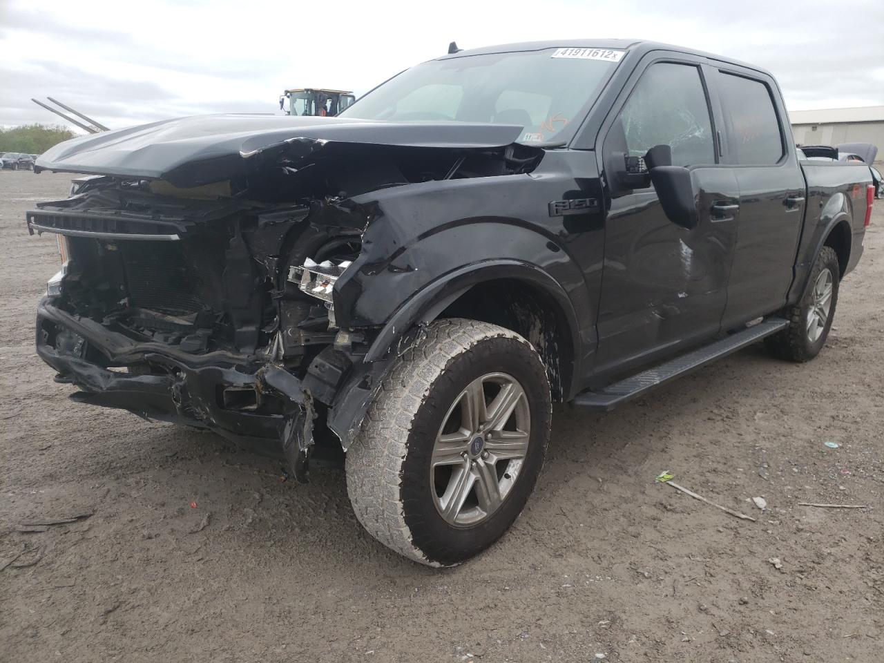 Photo 2 from auction – 2018 FORD F150 SUPER with VIN 1FTEW1E5XJFC13101