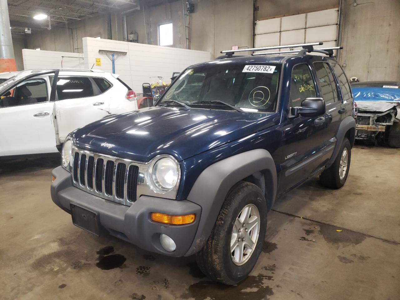 Photo 2 from auction – 2004 JEEP LIBERTY SP with VIN 1J4GL48K64W110258