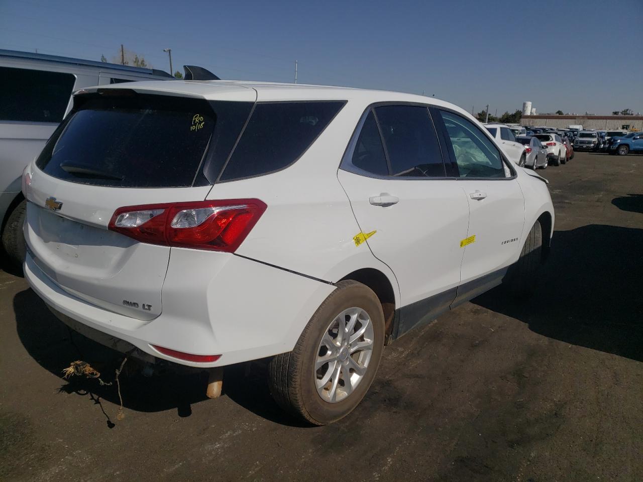 Photo 9 from auction – 2020 CHEVROLET EQUINOX LT with VIN 2GNAXTEV7L6142628