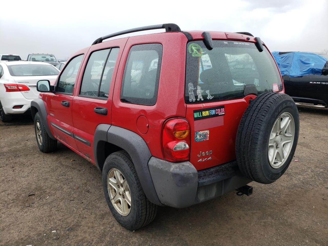 Photo 3 from auction – 2004 JEEP LIBERTY SP with VIN 1J4GL48K94W326265