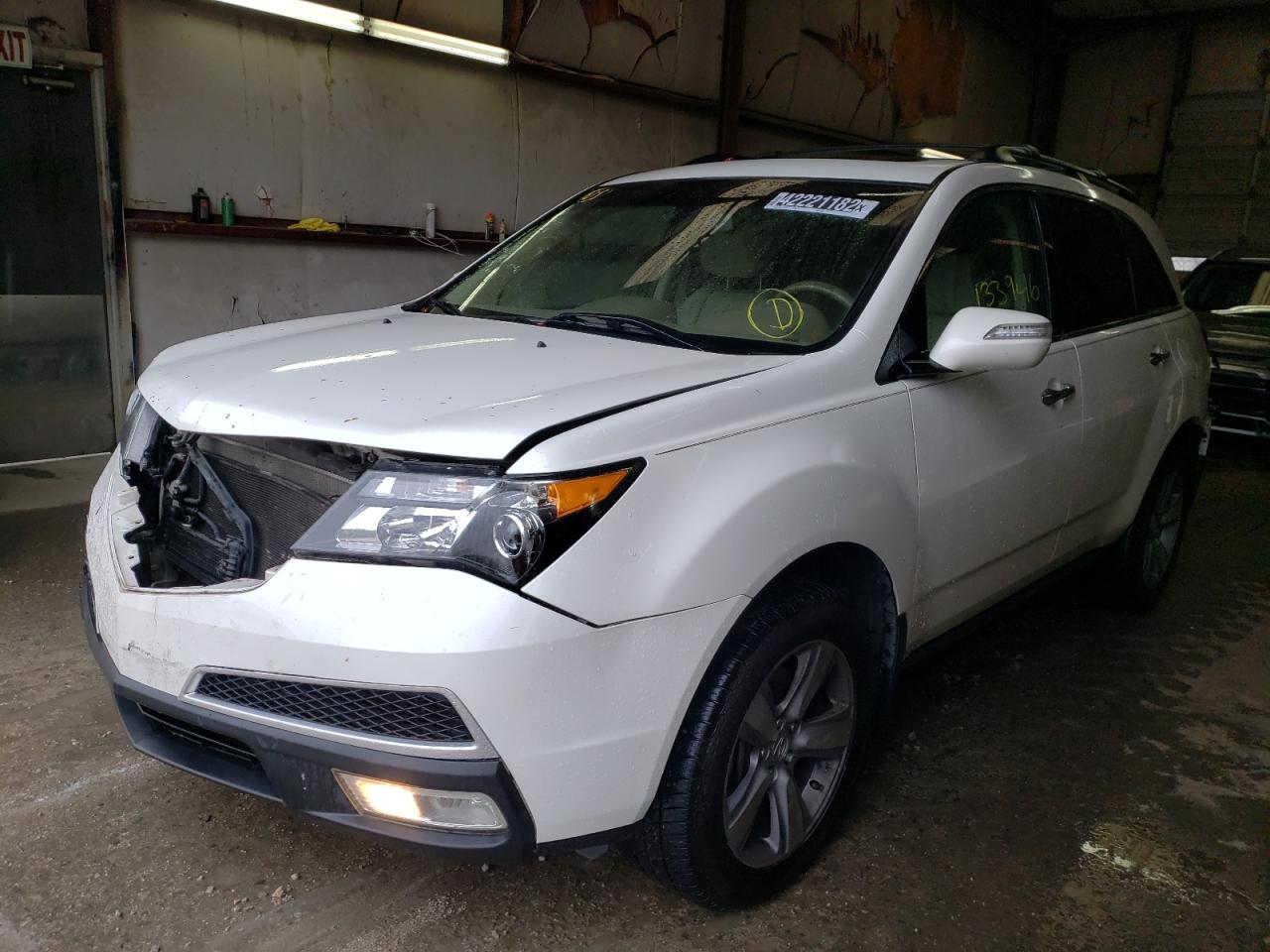 Фото 2 с аукциона – 2012 ACURA MDX TECHNO с VIN 2HNYD2H32CH534645