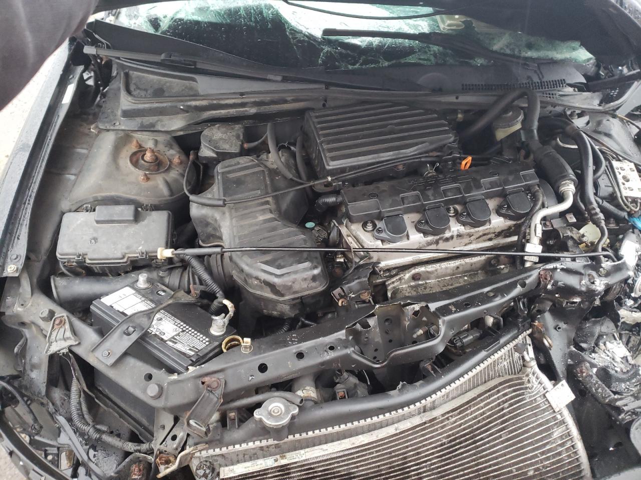 Photo 7 from auction – 2001 HONDA CIVIC EX with VIN 2HGES26751H507992