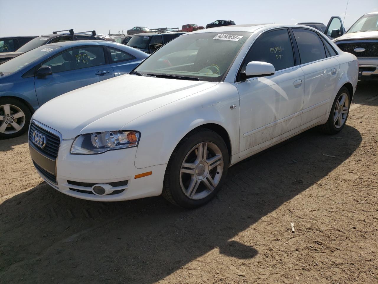 Photo 2 from auction – 2007 AUDI A4 2 with VIN WAUAF78E07A236757