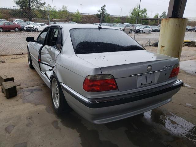 Photo 3 from auction – 2001 BMW 740 IL with VIN WBAGH83451DP18106