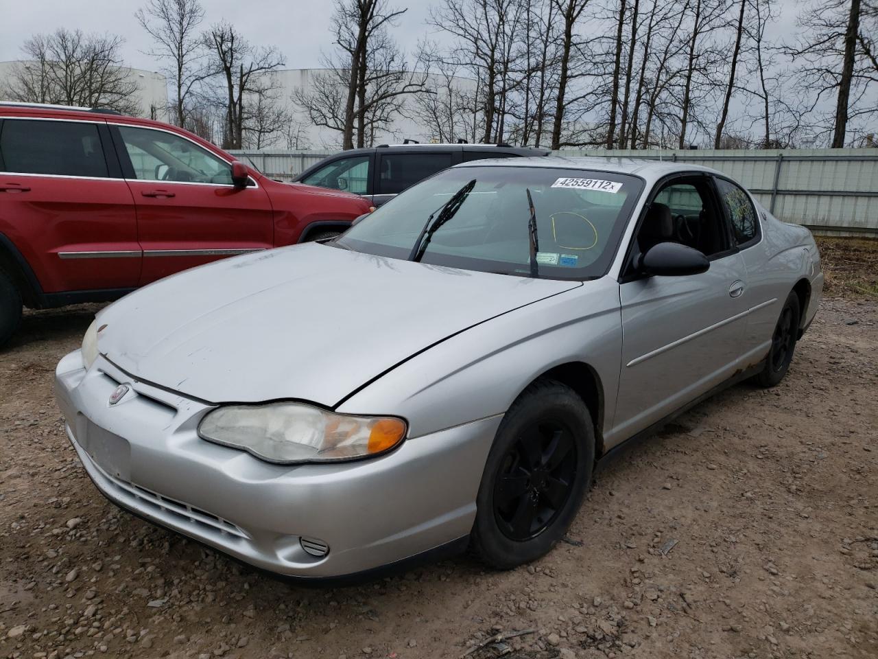 Photo 2 from auction – 2001 CHEVROLET MONTE CARL with VIN 2G1WW12E019218866