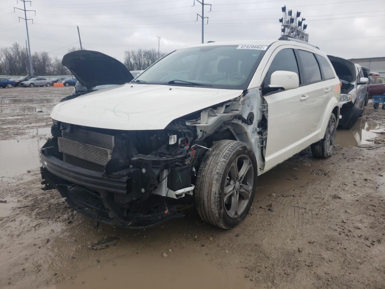 Photo 2 from auction – 2017 DODGE JOURNEY CR with VIN 3C4PDCGB7HT564528