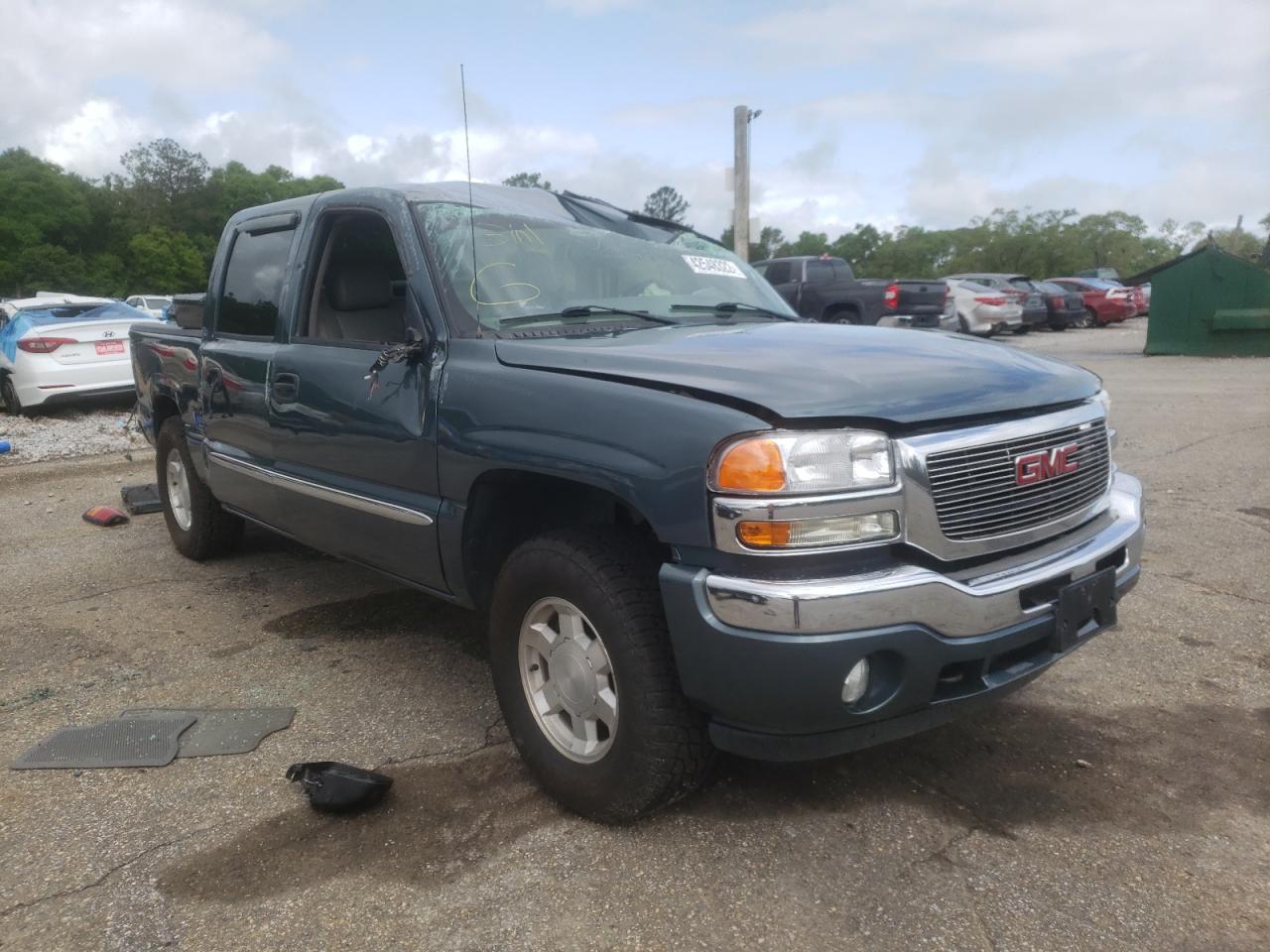 GMC NEW SIERRA 2006 with VIN 2GTEK13T561138884 - Photo from auction