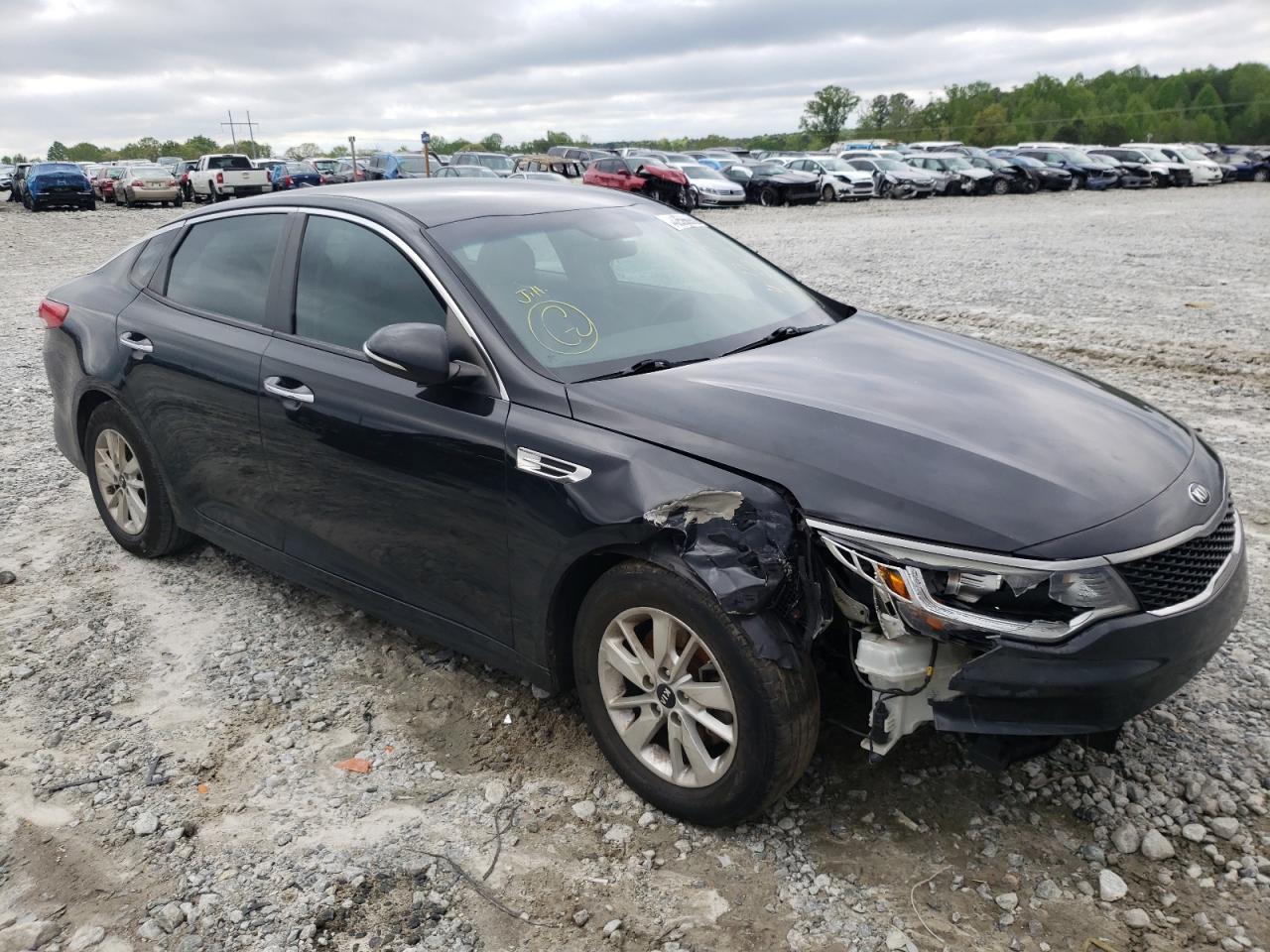 KIA OPTIMA LX 2016 with VIN 5XXGT4L38GG026390 - Photo from auction