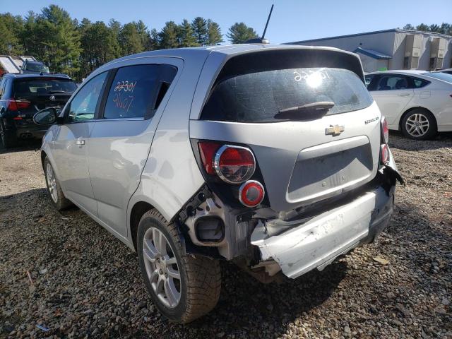 Photo 3 from auction – 2016 CHEVROLET SONIC LT with VIN 1G1JC6SG6G4170500
