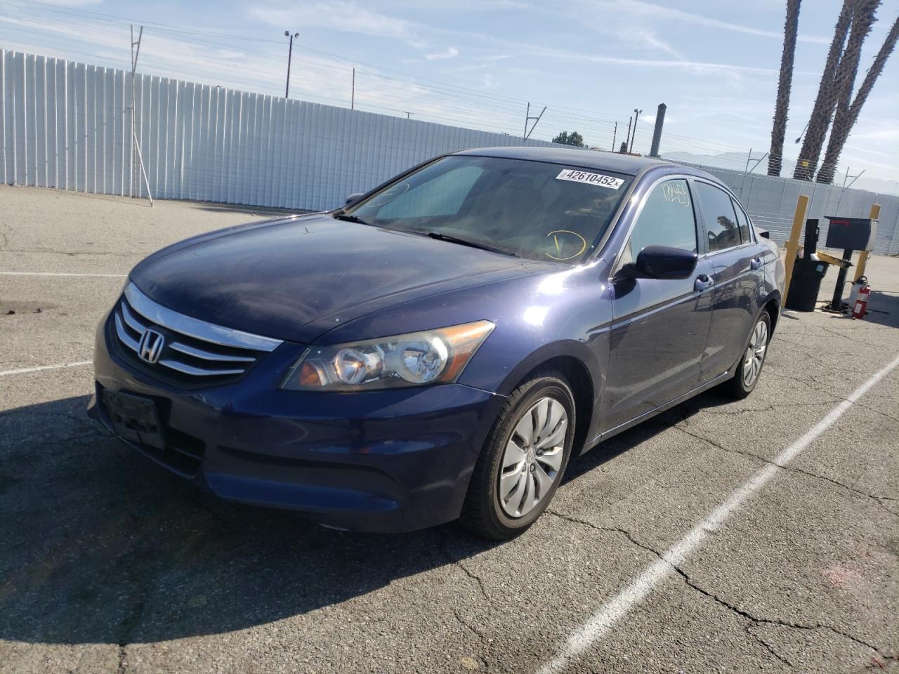 Photo 2 from auction – 2012 HONDA ACCORD LX with VIN 1HGCP2F38CA086843