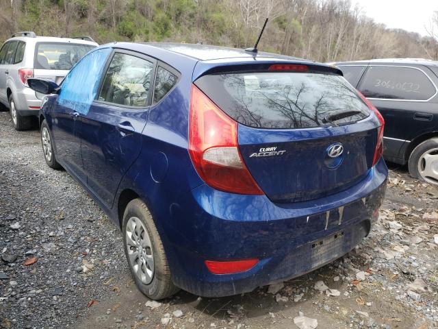 Photo 3 from auction – 2016 HYUNDAI ACCENT SE with VIN KMHCT5AE9GU253179