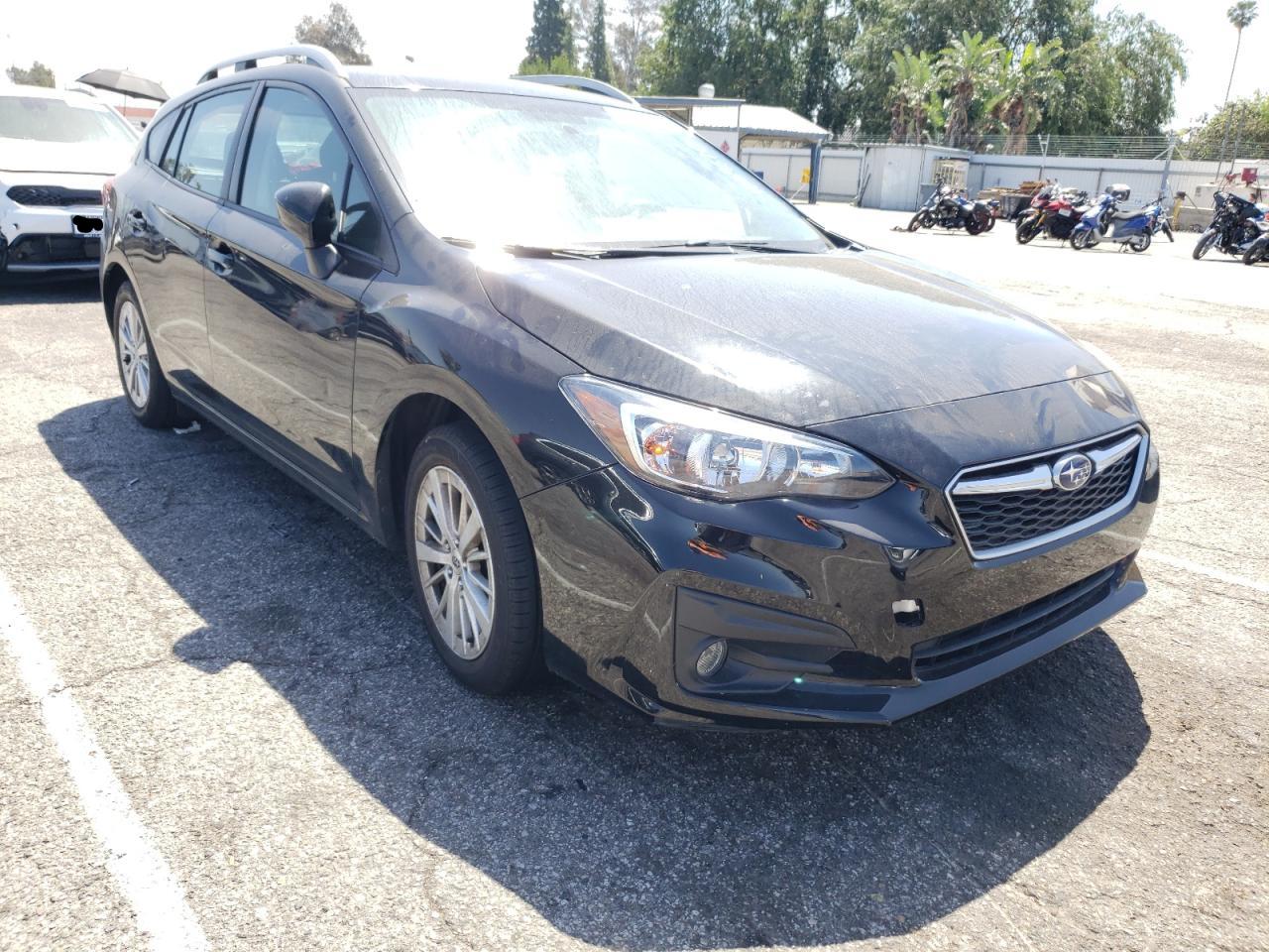 SUBARU IMPREZA PR 2018 with VIN 4S3GTAD69J3742908 - Photo from auction