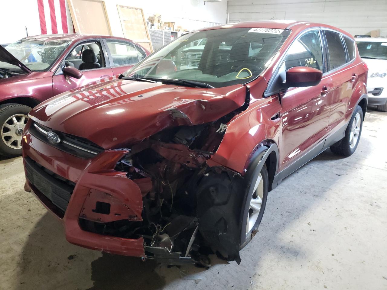 Photo 2 from auction – 2016 FORD ESCAPE SE with VIN 1FMCU0G92GUB81817