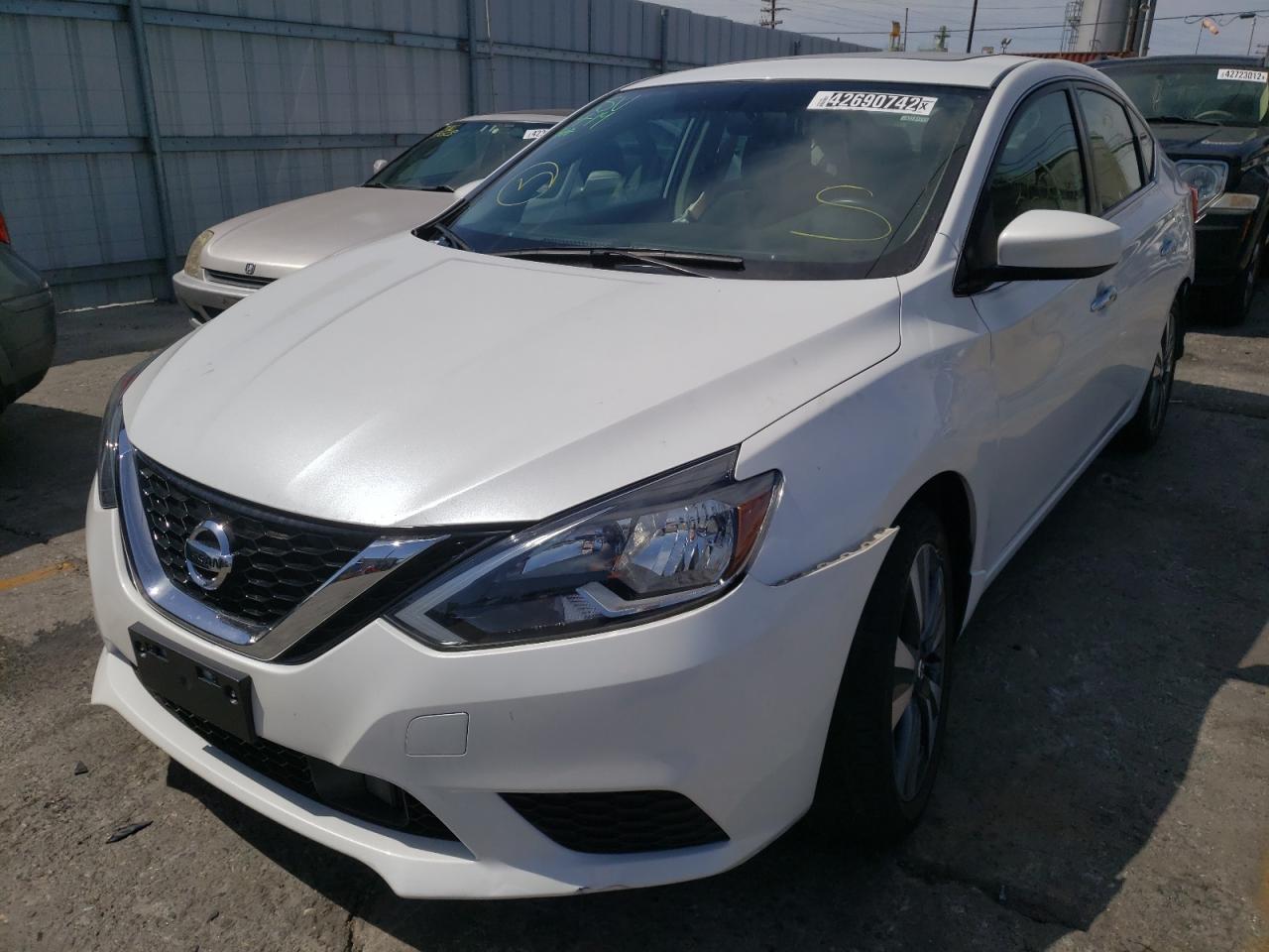 Photo 2 from auction – 2019 NISSAN SENTRA S with VIN 3N1AB7AP1KY265542