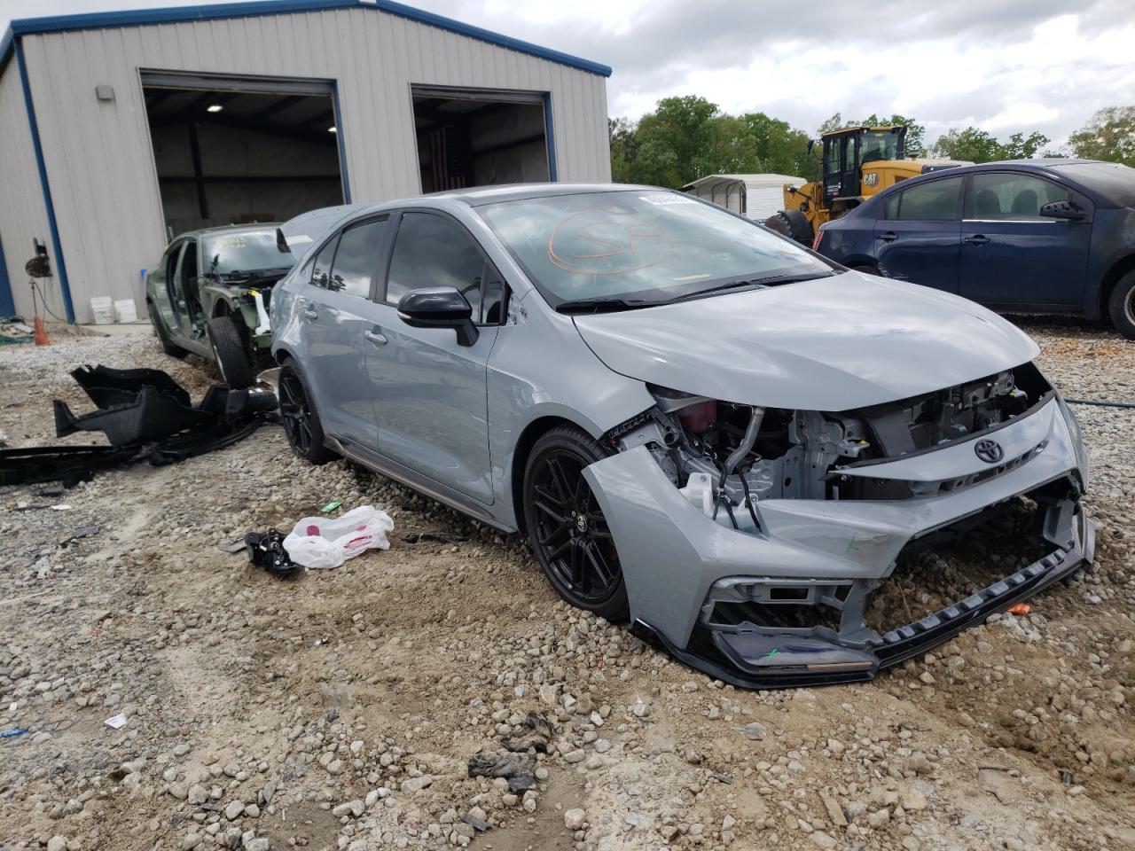 Photo 1 from auction – 2021 TOYOTA COROLLA SE with VIN 5YFS4MCE7MP078427