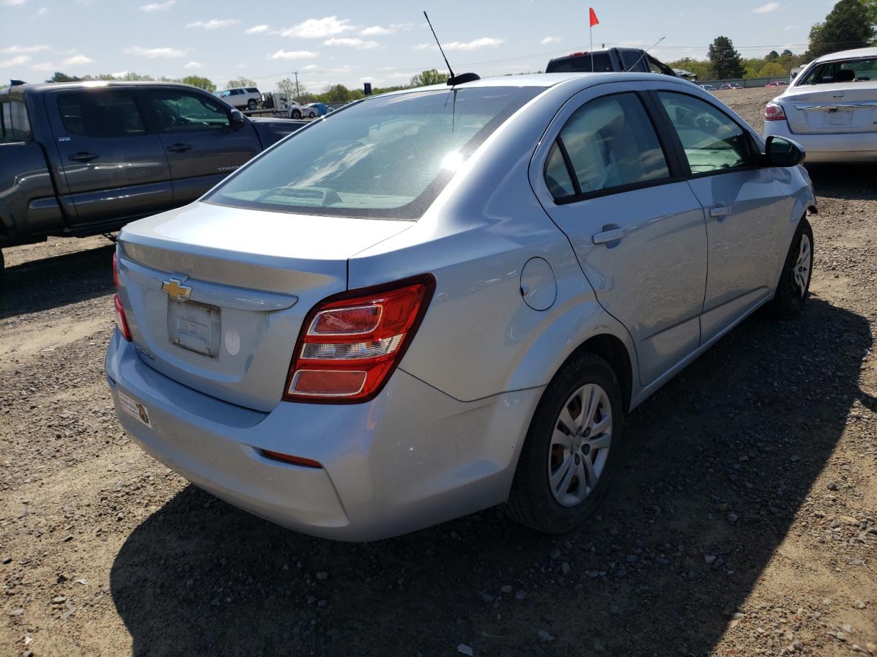 Photo 4 from auction – 2017 CHEVROLET SONIC LS with VIN 1G1JB5SHXH4141704