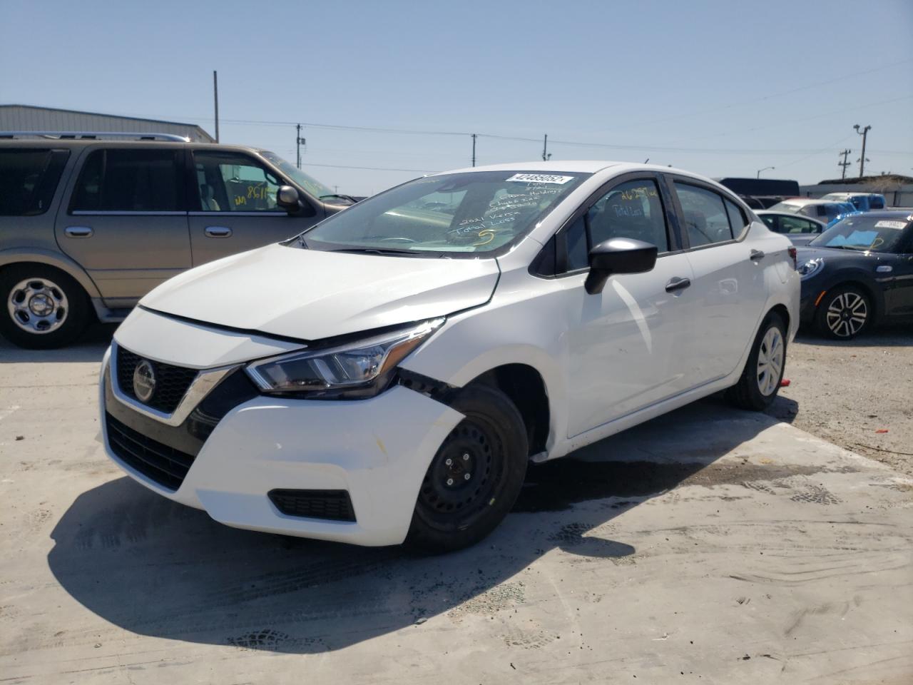 Photo 2 from auction – 2021 NISSAN VERSA S with VIN 3N1CN8DV6ML815222