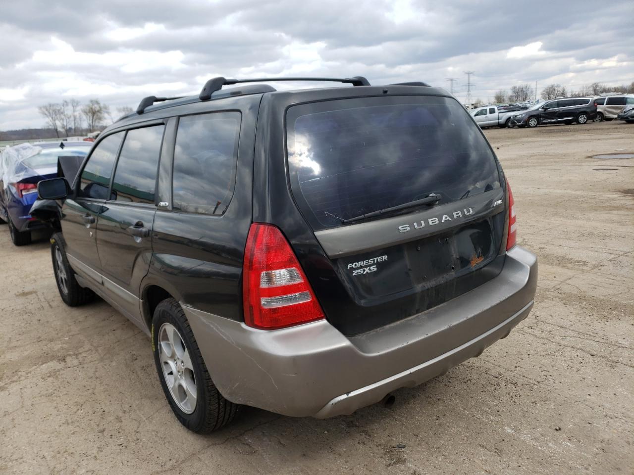 Photo 3 from auction – 2004 SUBARU FORESTER 2 with VIN JF1SG65674H754045