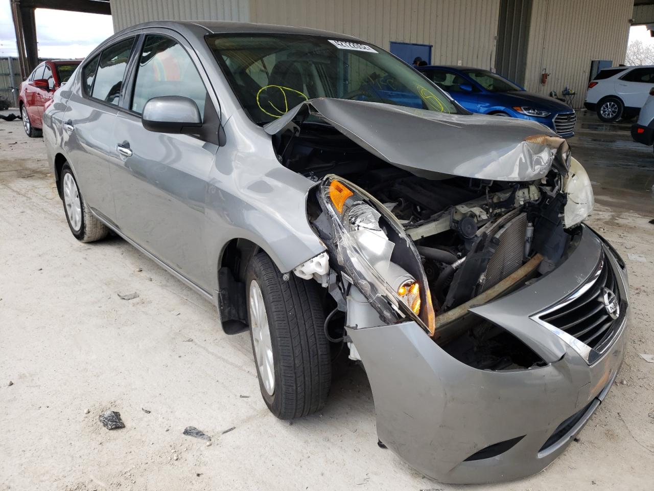 NISSAN VERSA 2014 with VIN 3N1CN7AP4EK447839 - Photo from auction