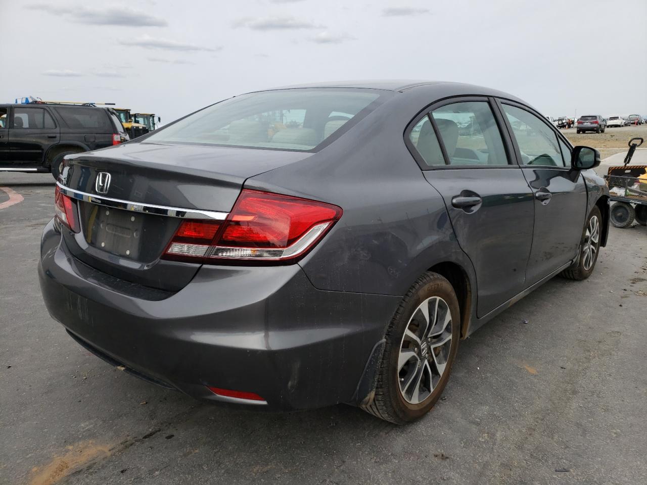 Photo 4 from auction – 2013 HONDA CIVIC EX with VIN 19XFB2F80DE255659