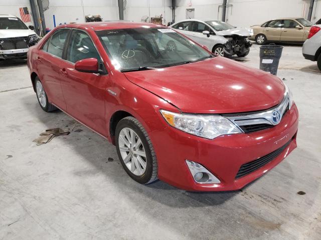 TOYOTA CAMRY HYBR 2012 with VIN 4T1BD1FK0CU042348 - Photo from auction
