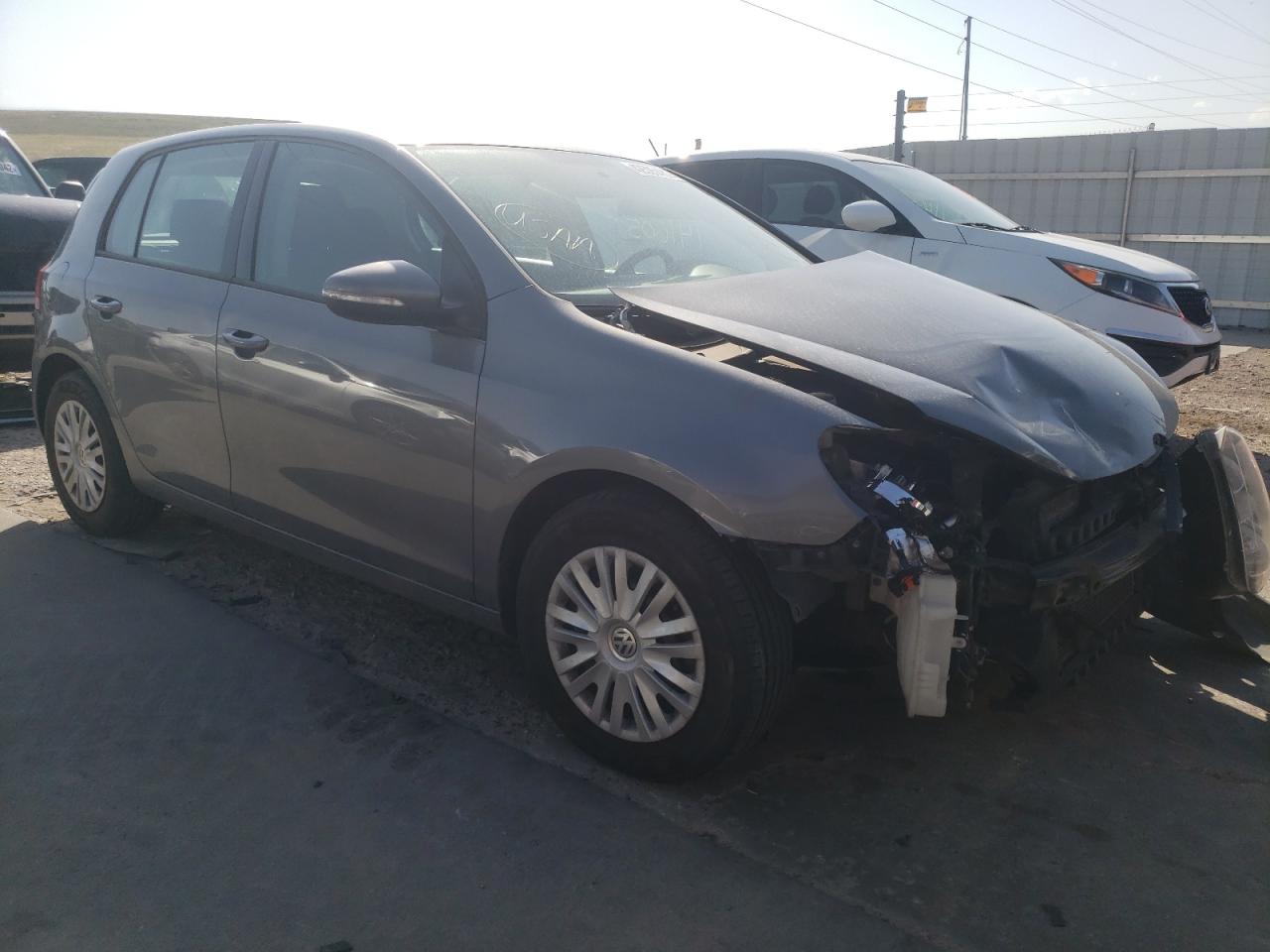 VOLKSWAGEN GOLF 2012 with VIN WVWDB7AJ7CW257668 - Photo from auction