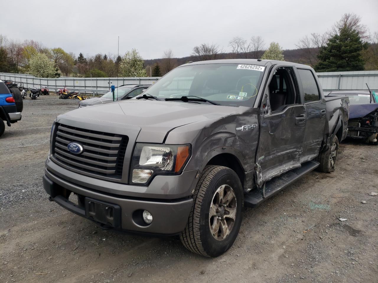 Photo 2 from auction – 2011 FORD F150 SUPER with VIN 1FTFW1ET7BFC43337