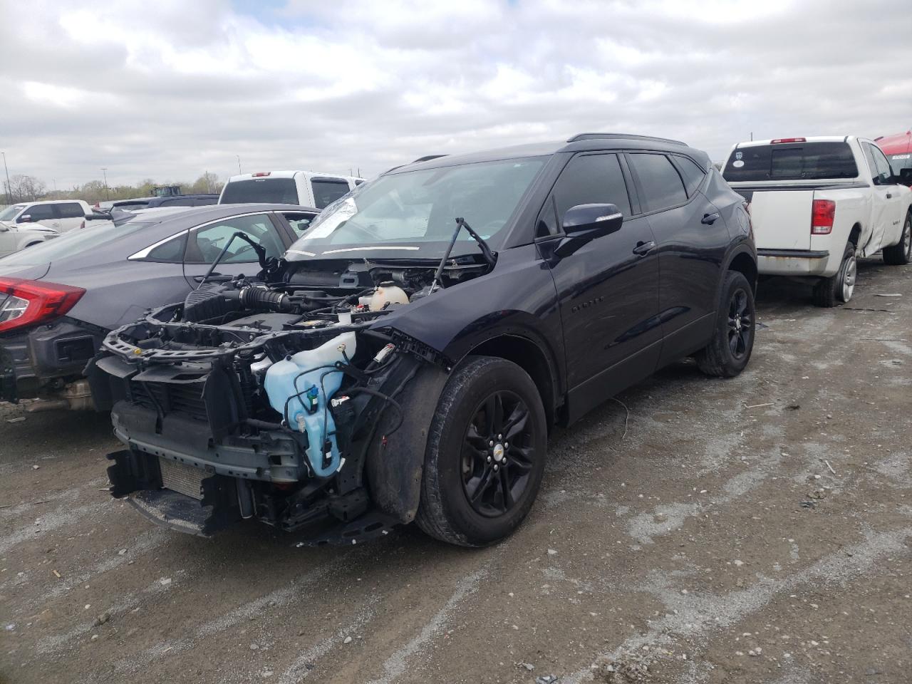 Photo 2 from auction – 2020 CHEVROLET BLAZER 1LT with VIN 3GNKBBRA2LS540142