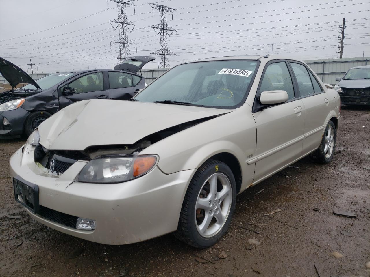 Photo 2 from auction – 2002 MAZDA PROTEGE DX with VIN JM1BJ226720510559