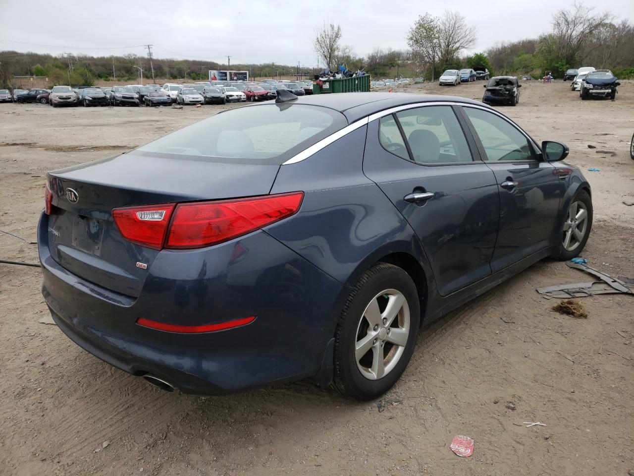 Photo 4 from auction – 2015 KIA OPTIMA LX with VIN KNAGM4A79F5558508