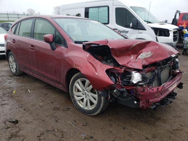 SUBARU IMPREZA PR 2015 with VIN JF1GPAC6XF8330762 - Photo from auction