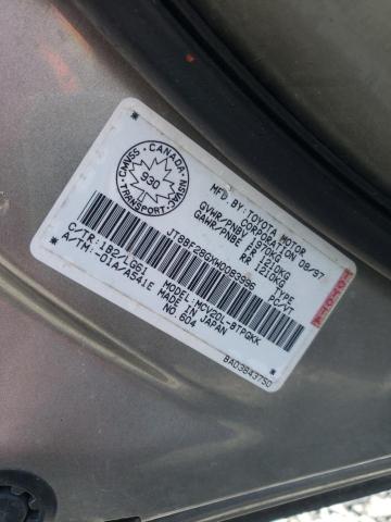 Photo 10 from auction – 1998 LEXUS ES 300 with VIN JT8BF28GXW0083996